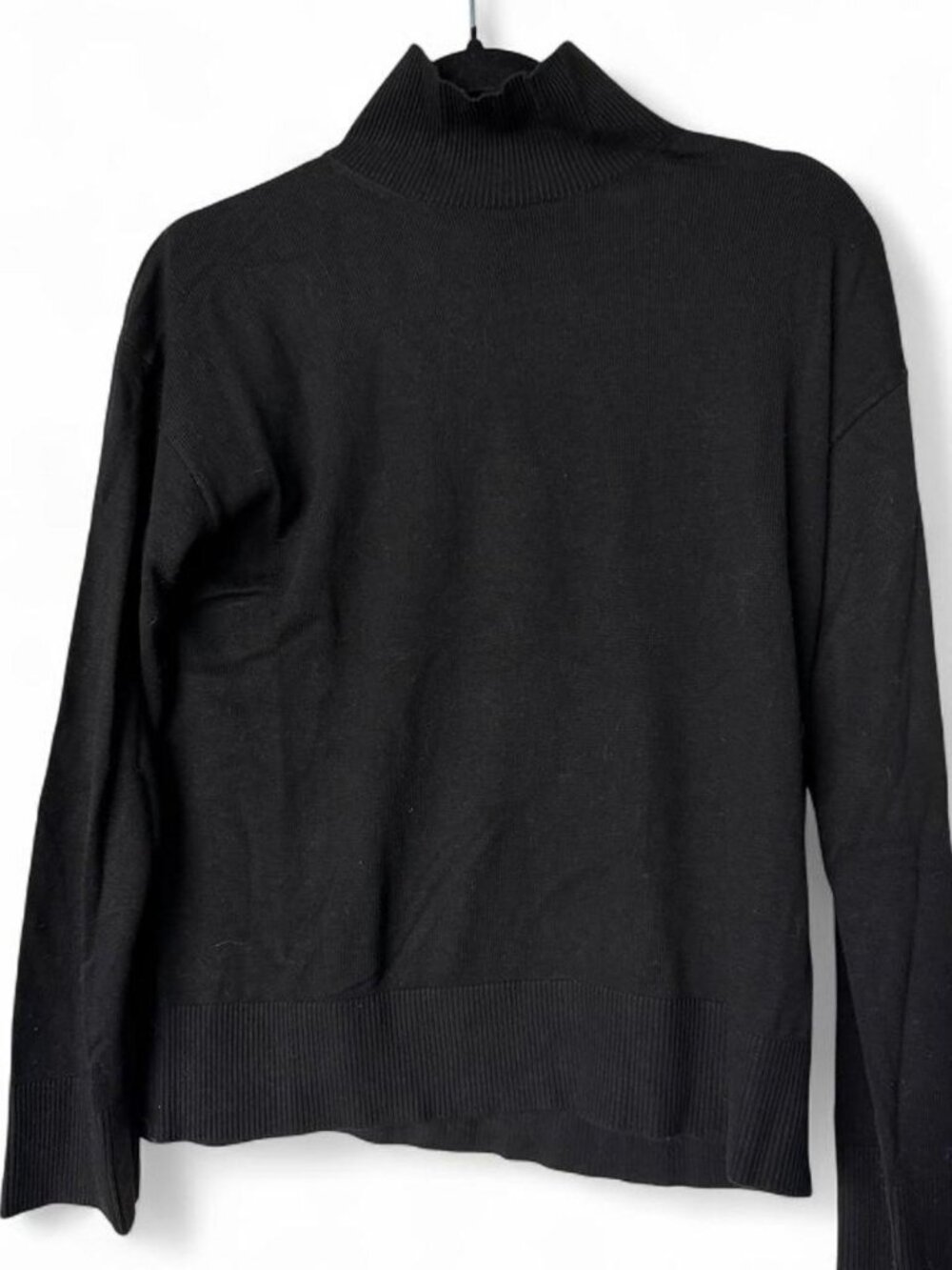 H&M Oversized Black Turtleneck Sweater